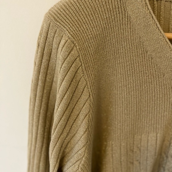 Vintage metallic button up cardigan - Picture 7 of 8